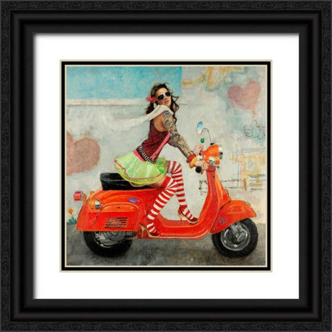 This Is How I Roll Black Ornate Wood Framed Art Print with Double Matting by Fitzpatrick, Michael