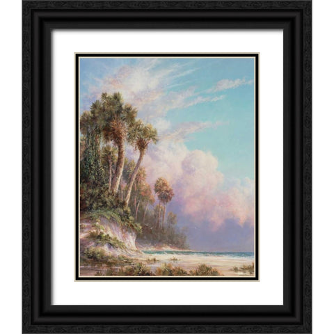 Casperson Bluff Black Ornate Wood Framed Art Print with Double Matting by Fronckowiak, Art