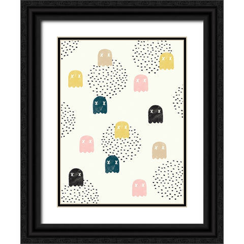 Dead Ghosts Black Ornate Wood Framed Art Print with Double Matting by Farkas, Robert