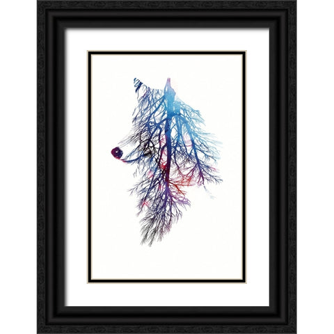 My Roots Black Ornate Wood Framed Art Print with Double Matting by Farkas, Robert