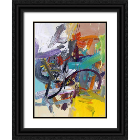 One Of These Days Black Ornate Wood Framed Art Print with Double Matting by Fai, Fong