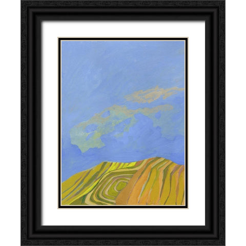 Planting Time Black Ornate Wood Framed Art Print with Double Matting by Gordon, Toby