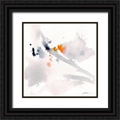 Journey Black Ornate Wood Framed Art Print with Double Matting by Golden, Sheila