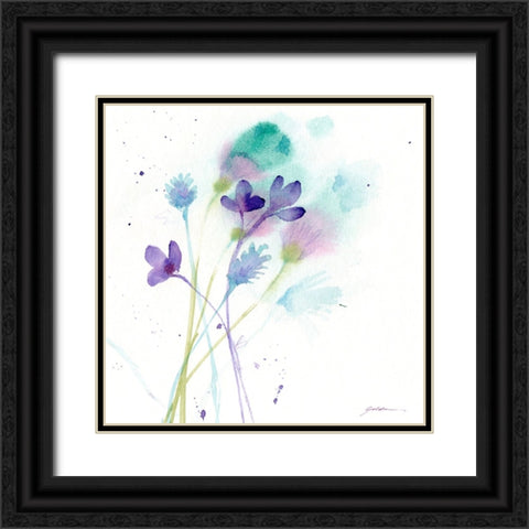 Quiet Before The Storm Black Ornate Wood Framed Art Print with Double Matting by Golden, Sheila