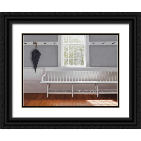 Forgotten Black Ornate Wood Framed Art Print with Double Matting by Gobin, Carol