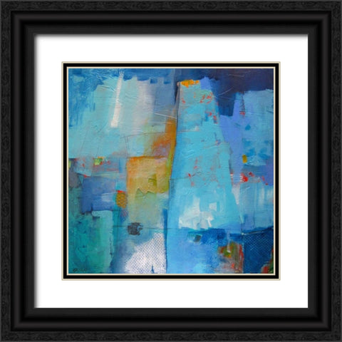 Juxtaposition Black Ornate Wood Framed Art Print with Double Matting by Gaziano, Dorothy