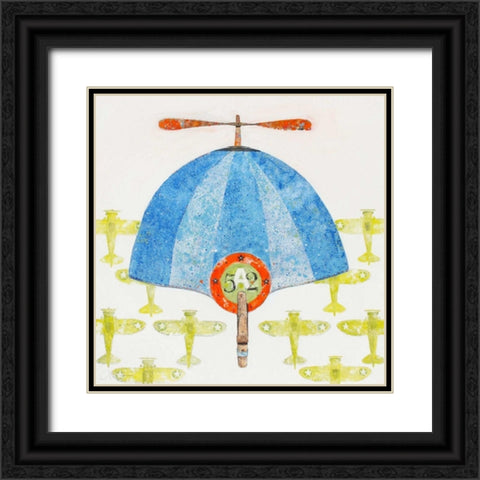 Cap No. 52 Black Ornate Wood Framed Art Print with Double Matting by Grant, Anthony