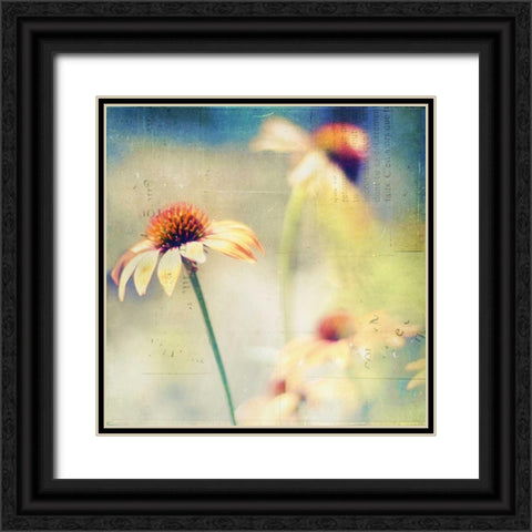 Courage Is Fear That Has Said Its Prayers Black Ornate Wood Framed Art Print with Double Matting by Hanna, Dawn D.