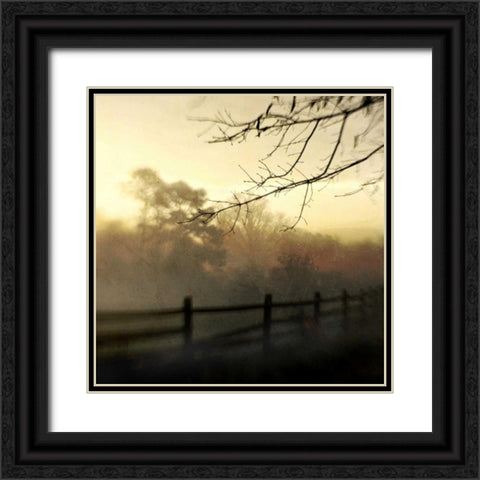 At Dawn Black Ornate Wood Framed Art Print with Double Matting by Hanna, Dawn D.