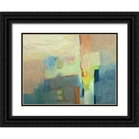 Homage II Black Ornate Wood Framed Art Print with Double Matting by Hassler, Pam