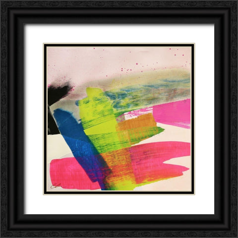 Whale Watching No. 1 Black Ornate Wood Framed Art Print with Double Matting by Hendrick, Cathe