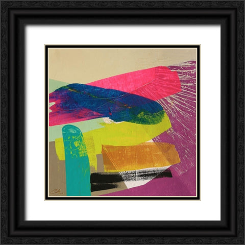 Whale Watching No. 2 Black Ornate Wood Framed Art Print with Double Matting by Hendrick, Cathe