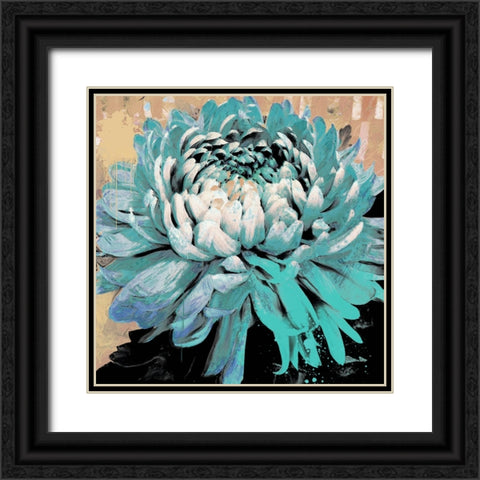 Boom Bloom No. 2 Black Ornate Wood Framed Art Print with Double Matting by Hastings, Porter