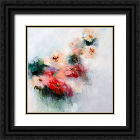 May Flowers Black Ornate Wood Framed Art Print with Double Matting by Hale, Karen