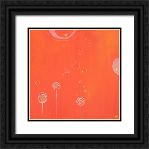 Photosynthesis II Black Ornate Wood Framed Art Print with Double Matting by Han, Stephanie
