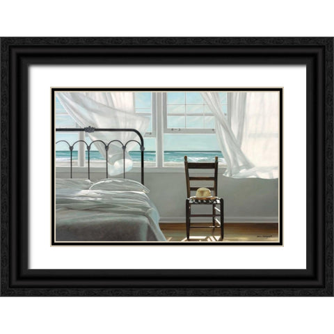 The Dream of Water Black Ornate Wood Framed Art Print with Double Matting by Hollingsworth, Karen