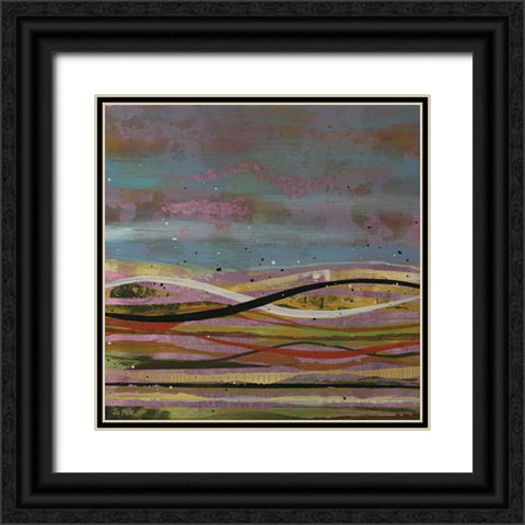 High Plains 1 Black Ornate Wood Framed Art Print with Double Matting by Hile, Scott