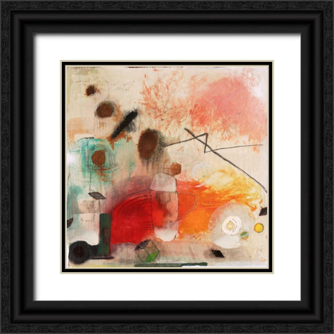 Changed My Mind 1 Black Ornate Wood Framed Art Print with Double Matting by Koury, Aleah