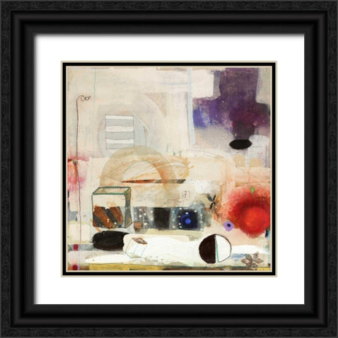 Changed My Mind 2 Black Ornate Wood Framed Art Print with Double Matting by Koury, Aleah