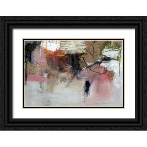 Unknown Lands Black Ornate Wood Framed Art Print with Double Matting by Lauzon, Danielle