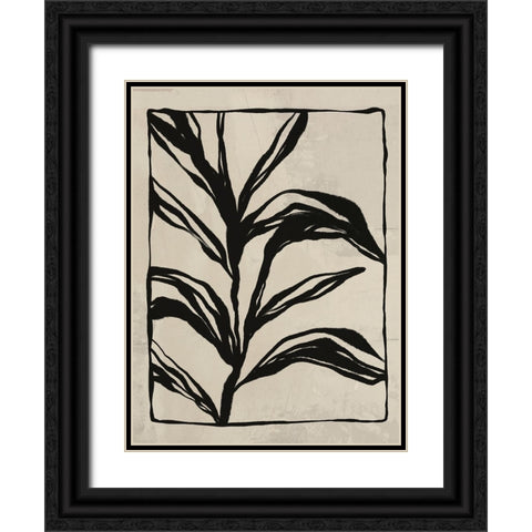 Garden 2 Black Ornate Wood Framed Art Print with Double Matting by LivinLi
