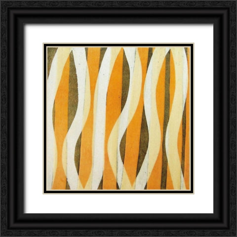 Carousing Open I Black Ornate Wood Framed Art Print with Double Matting by Miller, Allison G