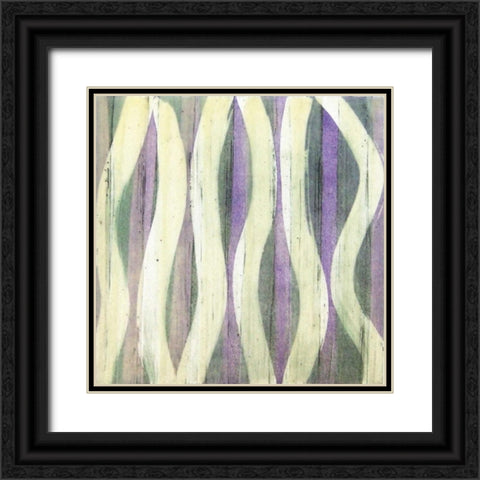 Carousing Open II Black Ornate Wood Framed Art Print with Double Matting by Miller, Allison G