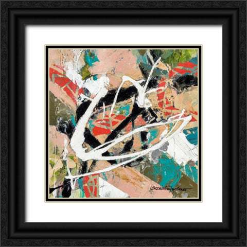 Stacked Black Ornate Wood Framed Art Print with Double Matting by McCourt, Suzanne