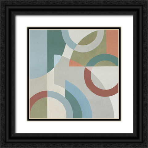Crescendo No. 1 Black Ornate Wood Framed Art Print with Double Matting by Maxx, Max