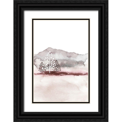 Holiday Time 2 Black Ornate Wood Framed Art Print with Double Matting by Design Fabrikken