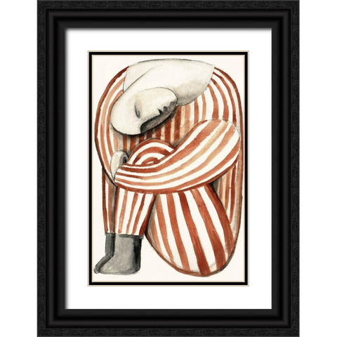 Unforgiven Black Ornate Wood Framed Art Print with Double Matting by Design Fabrikken