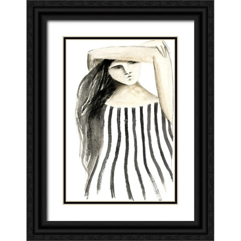 On A Mission Black Ornate Wood Framed Art Print with Double Matting by Design Fabrikken