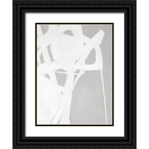 Dive In Black Ornate Wood Framed Art Print with Double Matting by Design Fabrikken