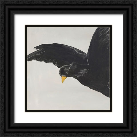 Finding Treasures Black Ornate Wood Framed Art Print with Double Matting by Design Fabrikken
