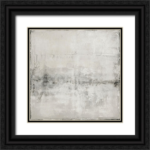 Forever Black Ornate Wood Framed Art Print with Double Matting by Design Fabrikken