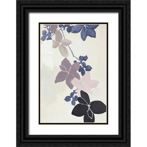 The Scent Of Flower Black Ornate Wood Framed Art Print with Double Matting by Design Fabrikken