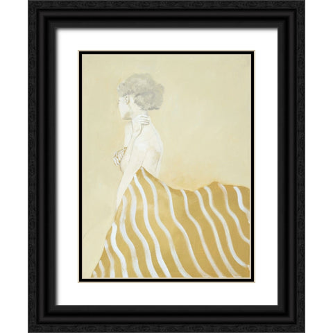 Wherever You Are Black Ornate Wood Framed Art Print with Double Matting by Design Fabrikken