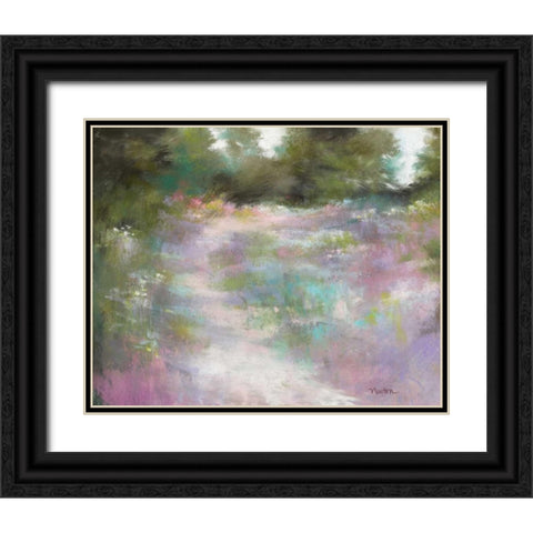 High Country Black Ornate Wood Framed Art Print with Double Matting by Newton, Barbara
