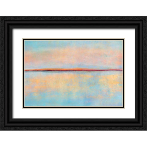 After Sunset Black Ornate Wood Framed Art Print with Double Matting by Niele, Cora