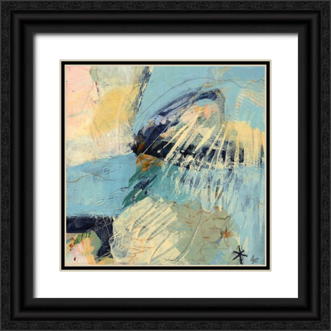 Dawn Black Ornate Wood Framed Art Print with Double Matting by Nemcosky, Ann Thompson