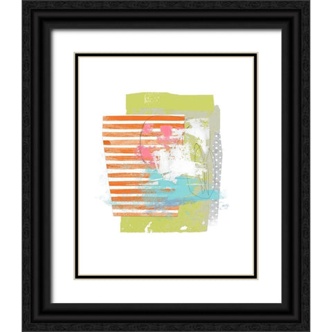 Beach Day 1 Black Ornate Wood Framed Art Print with Double Matting by Nicoll, Suzanne