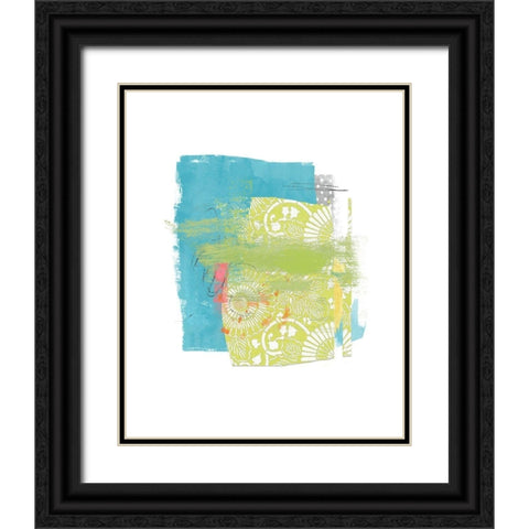 Beach Day 4 Black Ornate Wood Framed Art Print with Double Matting by Nicoll, Suzanne