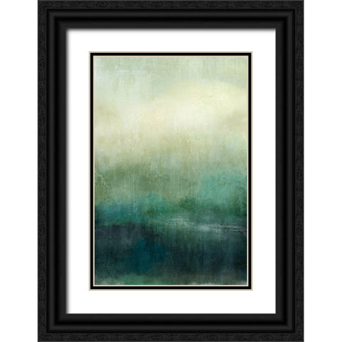 Hidden Path 1 Black Ornate Wood Framed Art Print with Double Matting by Nicoll, Suzanne