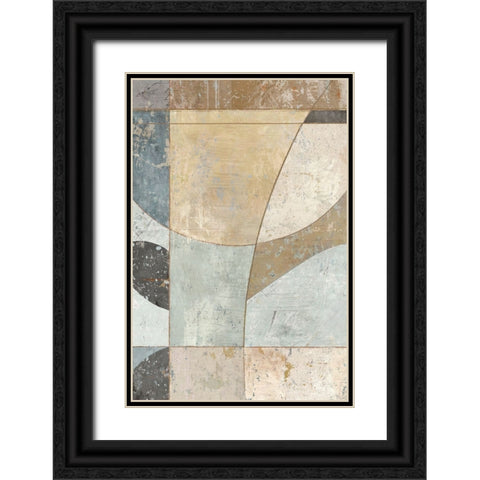 Complementary Angles 2 Black Ornate Wood Framed Art Print with Double Matting by Nicoll, Suzanne