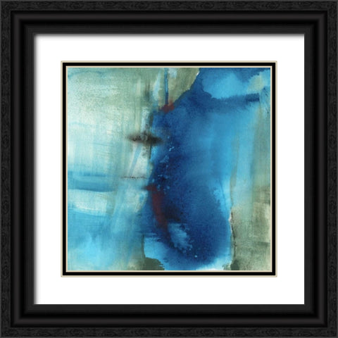 Another World I Black Ornate Wood Framed Art Print with Double Matting by Oppenheimer, Michelle