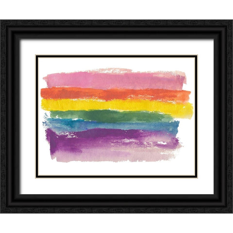 Be You Black Ornate Wood Framed Art Print with Double Matting by Oppenheimer, Michelle