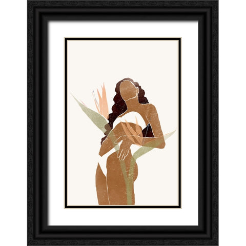 Swimsuit II Black Ornate Wood Framed Art Print with Double Matting by Pont, Yuyu