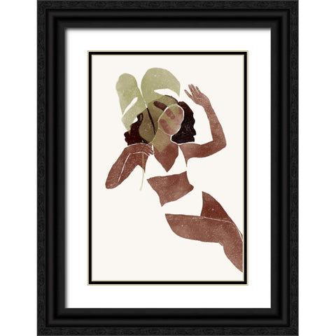 Swimsuit III Black Ornate Wood Framed Art Print with Double Matting by Pont, Yuyu