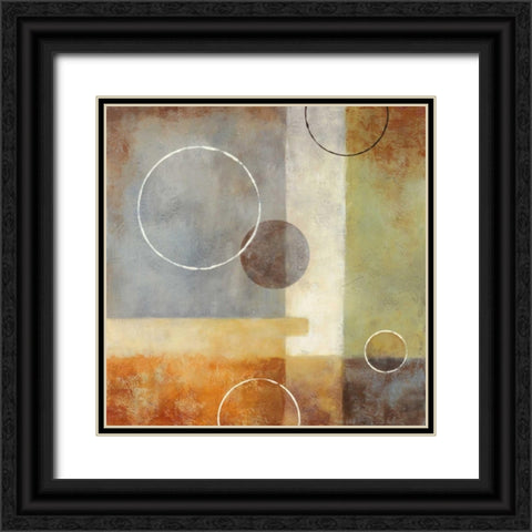 Passage Black Ornate Wood Framed Art Print with Double Matting by Porter, Glenys