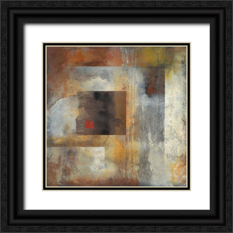 Within Black Ornate Wood Framed Art Print with Double Matting by Porter, Glenys